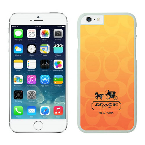 Coach In Signature Orange iPhone 6 Cases FBI Coach In Signature Orange iPhone 6 Cases FBI